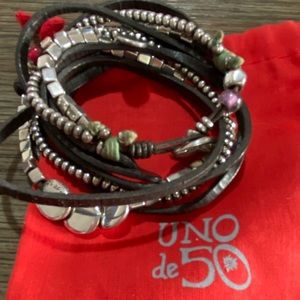 Retired Uno de 50 wrap bracelet